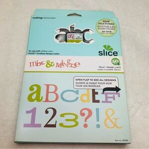 NIP MAKING MEMORIES 2009 Slice Mix & Mingle Design Card Scrapbooking Crafting